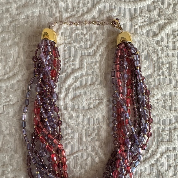 Vintage Talbots Beaded Necklace - Picture 3 of 11